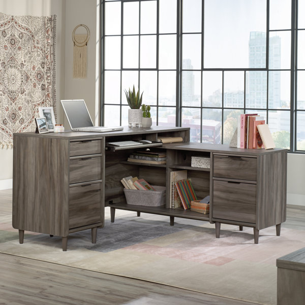 Corrigan Studio® Arezo LShape Executive Desk Wayfair